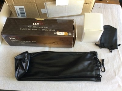 JINTU 420-800mm Zoom Lens SLR Camera Lenses Manual Focus Telephoto