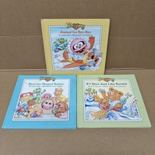 Vintage Muppet Babies Books Lot of 3 Jim Henson 1986 Hardcover 11-1