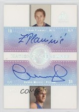 2003-04 SP Signature Edition 45/100 Zoran Planinic Darko Milicic #NT6 Auto 7n6