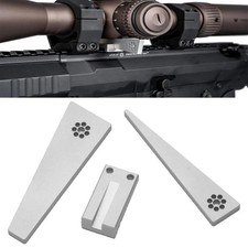 3 Piece Rifle Scope Levelling Wedge Set TELESCOPIC GUN SIGHT LEVEL LEVELING KIT