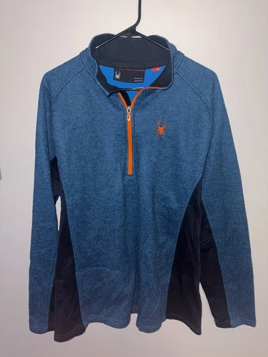 Spyder Men's Outbound 1/2 Zip Stryke Pullover Fleece Jacket Size XXL - product listing photo