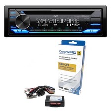 JVC KD-T925BTS CD Receiver - Bluetooth, Dual USB, SiriusXM, Alexa