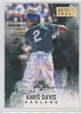 2017 Panini Diamond Kings Artist's Proof Gold 9/99 Khris Davis #76 1n1
