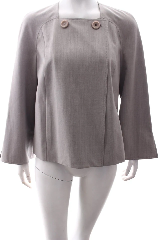 ELLEN TRACY Veste Dames T EU 36 gris clair style minimaliste - Photo 1/4