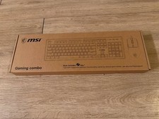 MSI GAMING COMBO SET KEYBOARD AND MOUSE S11-04US20T-LAX BLACK  NEW, IN BOX 