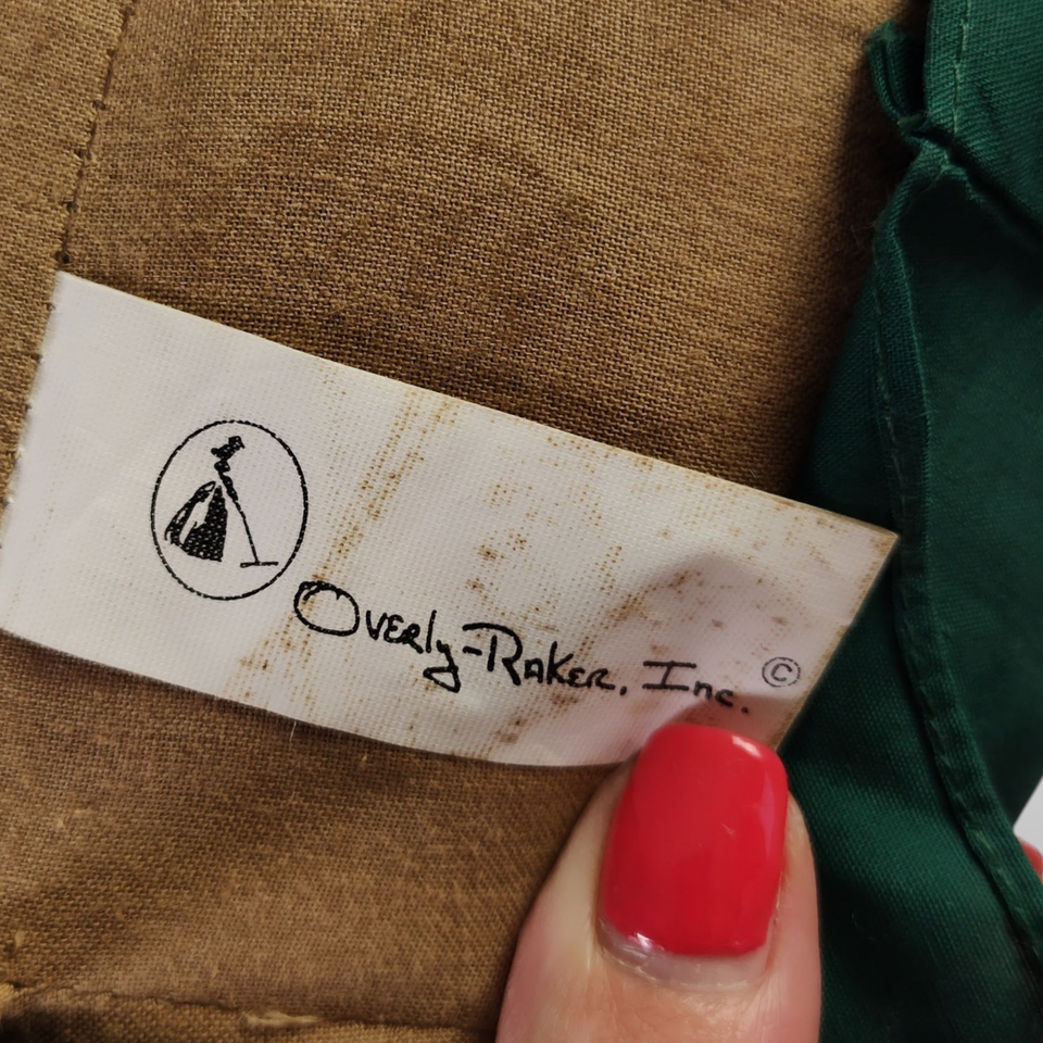 Raker Overly Raker Christmas Mice Couple 10” Vintage Fabric Holiday ...