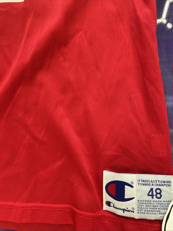 Camiseta Clyde Drexler Rockets Campeones Vintage Talla 48 Xl Foto 3 de 4