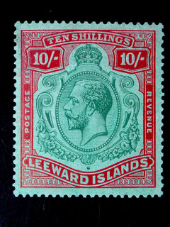 LEEWARD ISLANDS 1 MINT HR STAMP SC # 82
