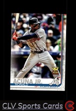 Atlanta Braves Ronald Acuña Jr. #1 Topps Baseball Near Mint or Better