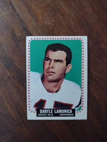1964 Topps #31 Daryle Lamonica RC Buffalo Bills Ex Read