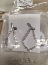 Kendra Scott Sophee Crystal Clip-on Drop Earrings