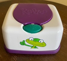 Vintage Pampers Kandoo Flushable Wipes EMPTY NEVER USED Plastic Container