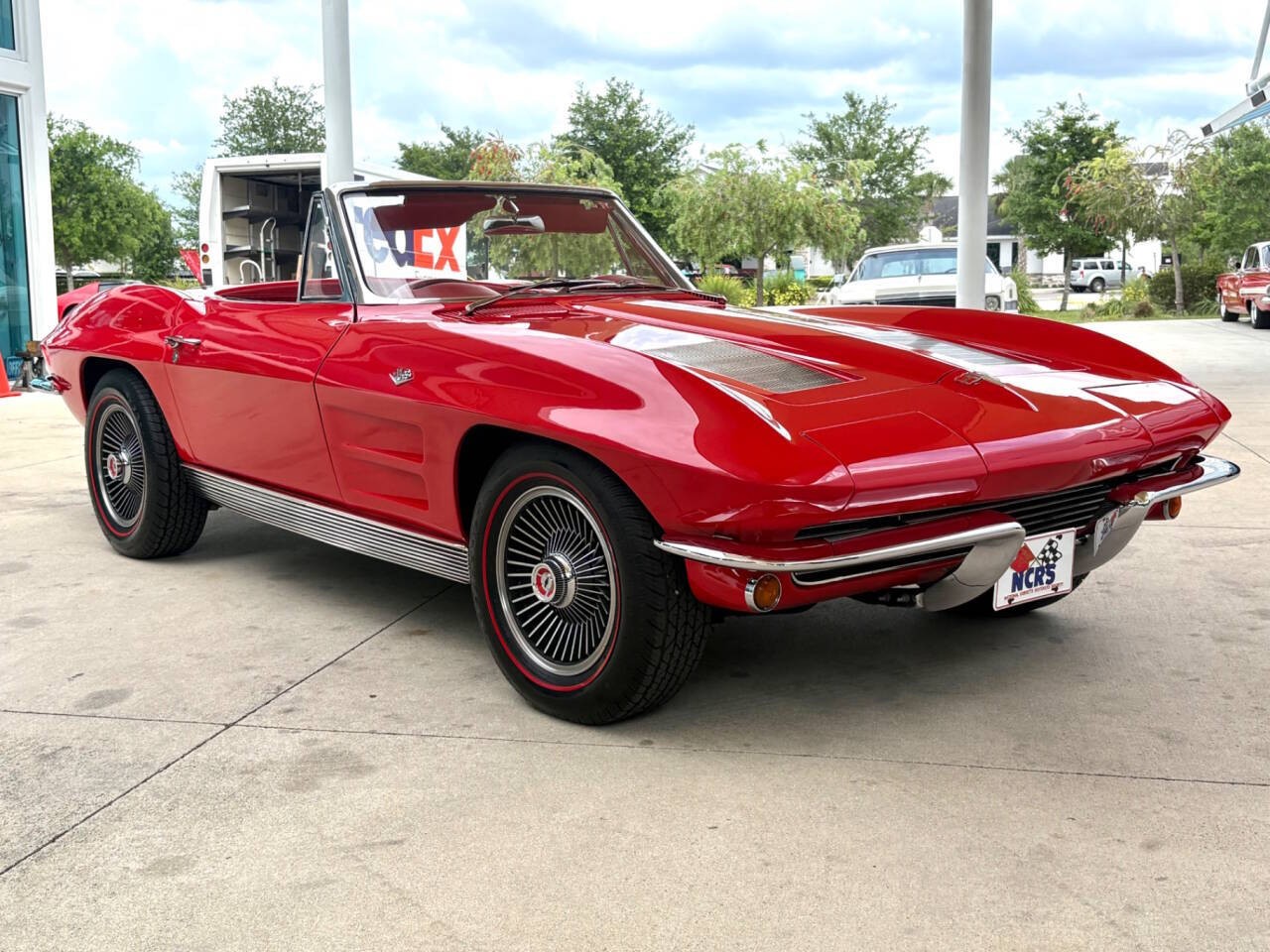 1963 Red Chevrolet Corvette   | C2 Corvette Photo 4