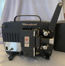 Mansfield ULTRA 8 mm Projector zoom Model 845, Retro Photo ONE ORIGINAL OWNER