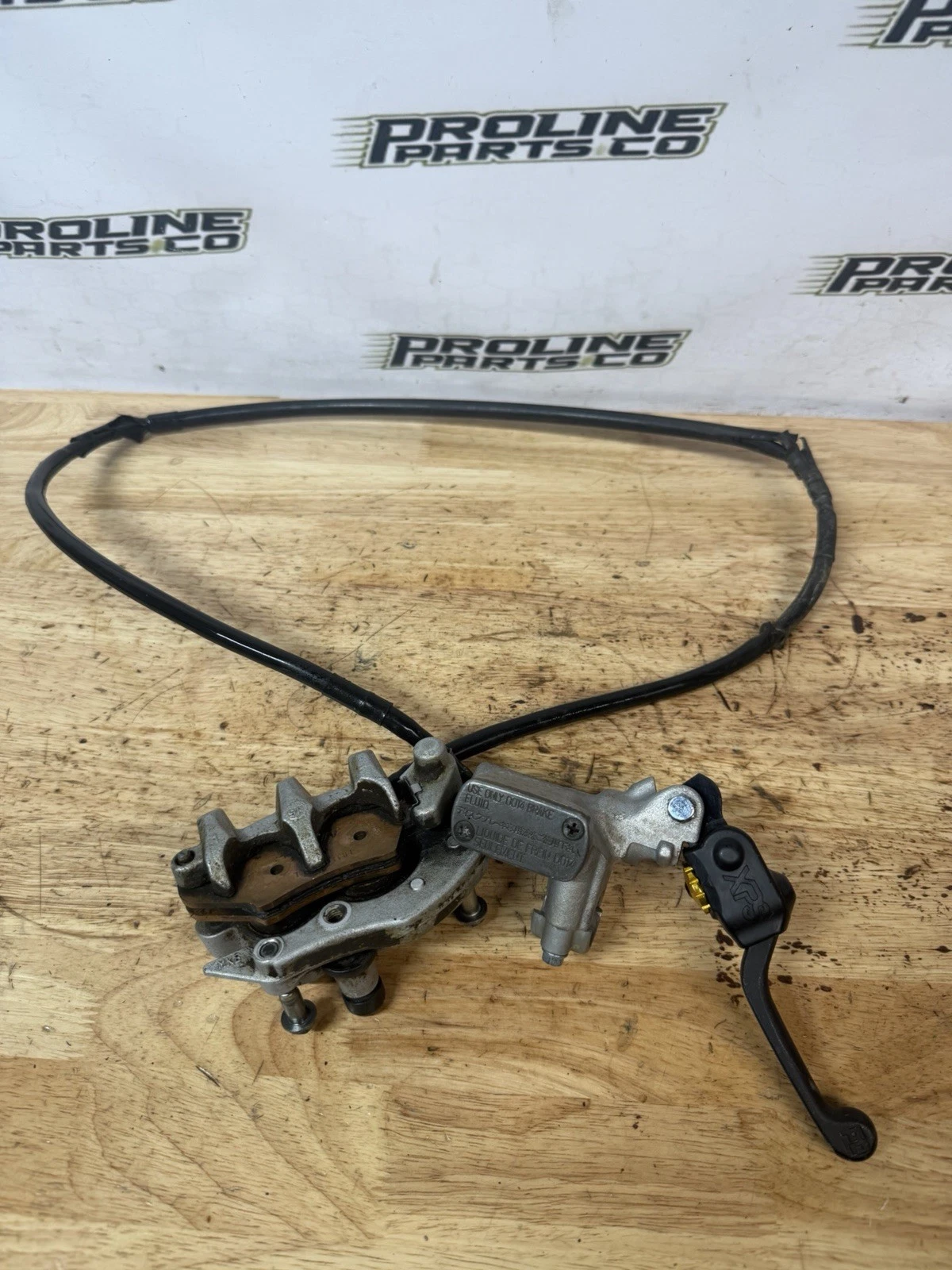 18-21 Honda CRF250r OEM FRONT BRAKE ASSEMBLY CALIPER MASTER LINE PROTAPER LEVER
