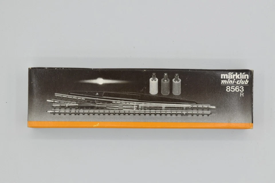 Marklin mini club 8563 4-3/8" 13° Right Electric Turnout - new - Image 2 of 3