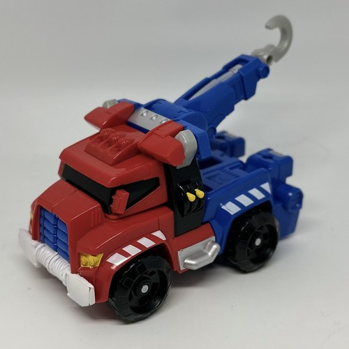 Transformers Playskool Heroes Rescue Bots Hoist The Tow Bot & Optimus 6" Hasbro - Imagen 20 de 24