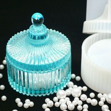 Silicone Jewelry Storage Box Mold Resin Casting Epoxy Holder Mould DIY Craft