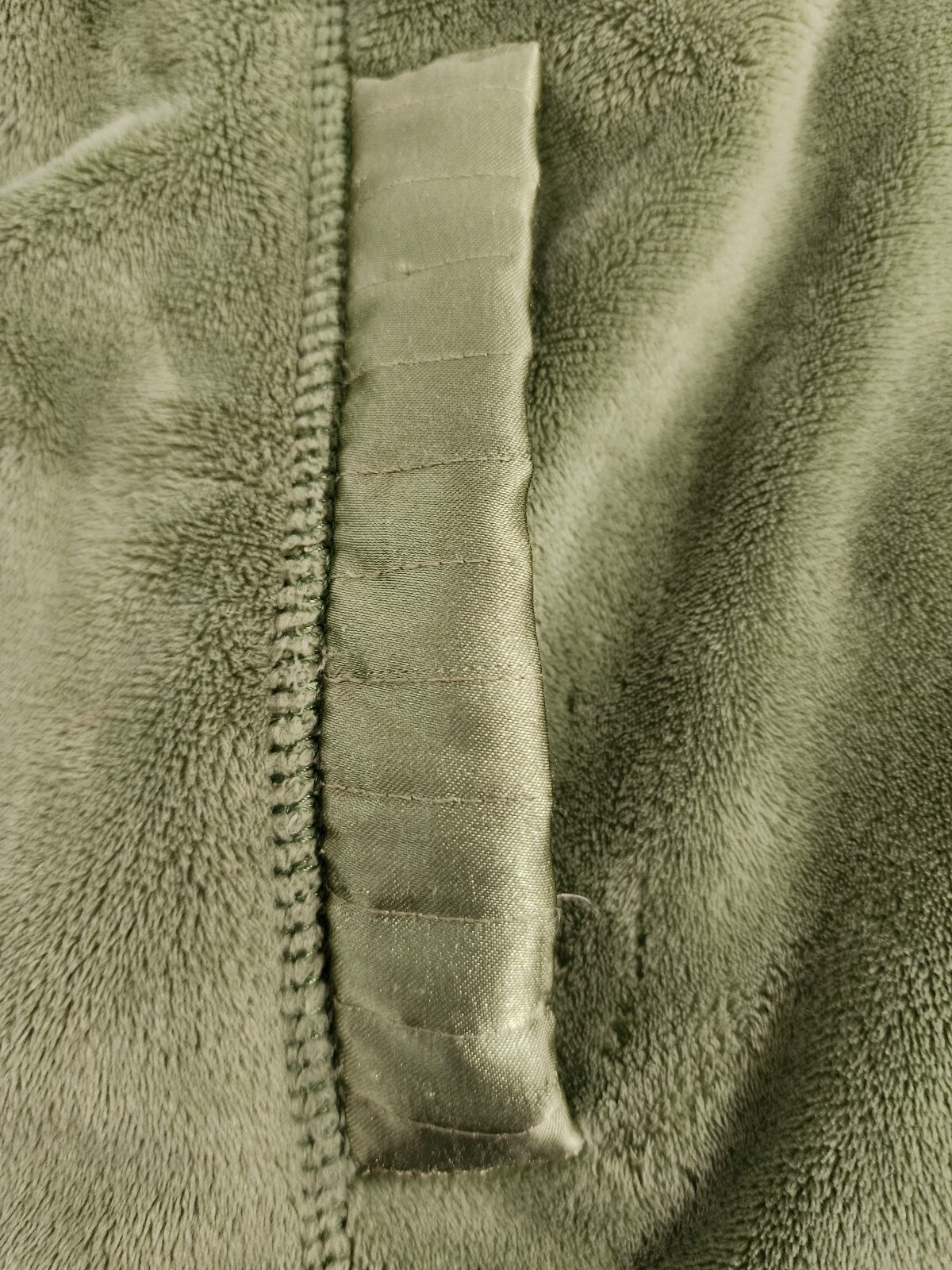 Pendleton Womens Plush Full-Zip Jacket Green Sati… - image 10