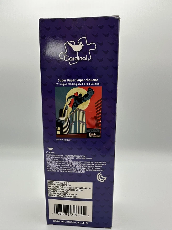 Super Hero Dignity & Strength Puzzle 48 Pieces Cardinal - Image 4 of 4