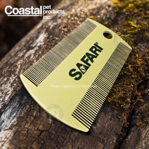 Safari Double Sided Flea Comb Pet Grooming for Dog, Puppy, Cat, Kitten - Click1Get2 Mega Discount