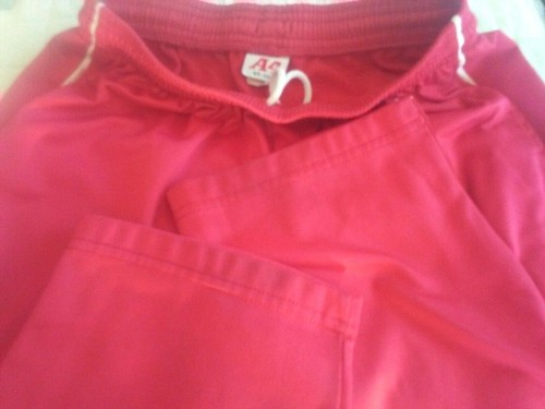 A4 Youth Kids M 100% Polyester ZIP ANKLE Athletic Moisture Wicking Warm Up Pants - Picture 8 of 8