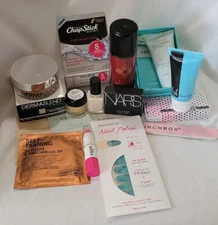 Birch Box Samples Dermablend Serge Normant Liz Earle Suki Caldrea NARS H2