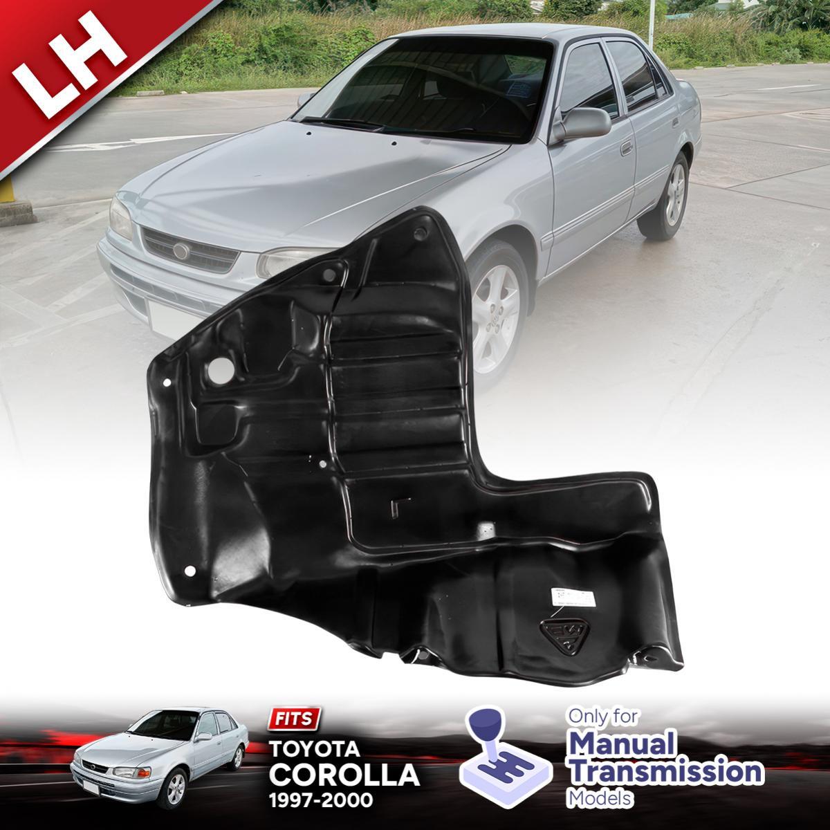 UNDER ENGINE GUARD COVER LH PLASTIC FIT TOYOTA COROLLA 1997-2000