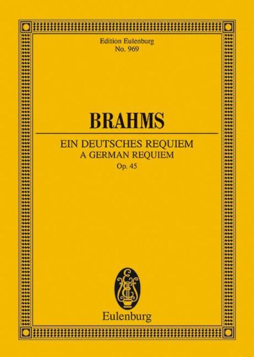 Thumbnail - Ein Deutsches Requiem | Johannes Brahms | Broschüre | Eulenburg