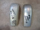 <!--F#f_0-->1950 Plymouth Special Deluxe interior dash panel chrome corner trim moldings<!--F/-->