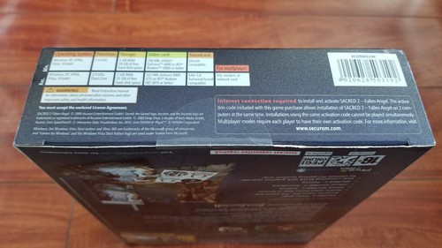 Sacred 2: Fallen Angel - BIG BOX RARE Collector's Edition Exclusive! SEALED! - Picture 5 of 7