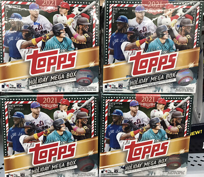 Holiday Mega Box PLUS HUGE BONUS!! 2021 Topps Baseball - Factory