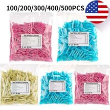 500/100x Waterproof Heat Shrink Butt Splice Wire Connectors Crimp Terminals Kits