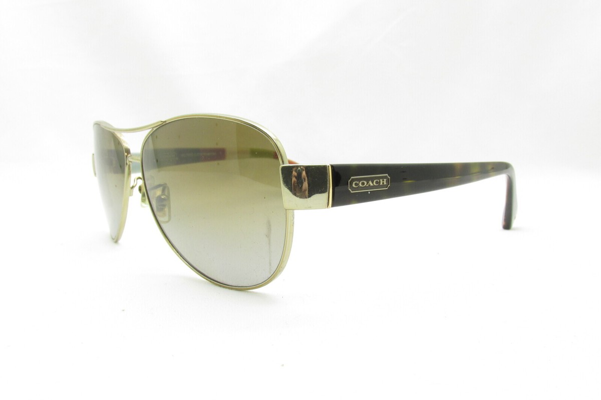 COACH KRISTINA HC7003 Aviator SUNGLASSES 59-13-135 130014 | eBay display picture 1
