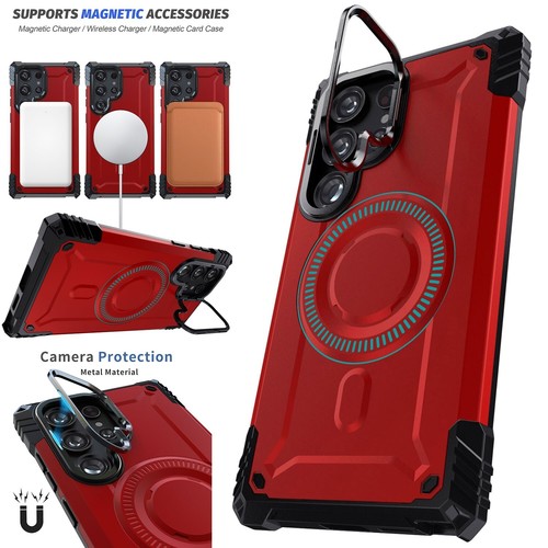 For Samsung Galaxy S23 Ultra/S23+/S23 Shockproof Holder Case Cover + Accessories - Picture 41 of 56