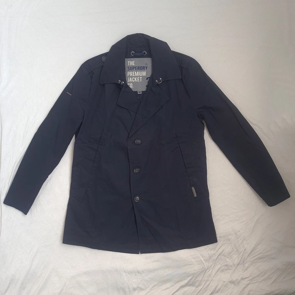 Superdry premium deals peacoat
