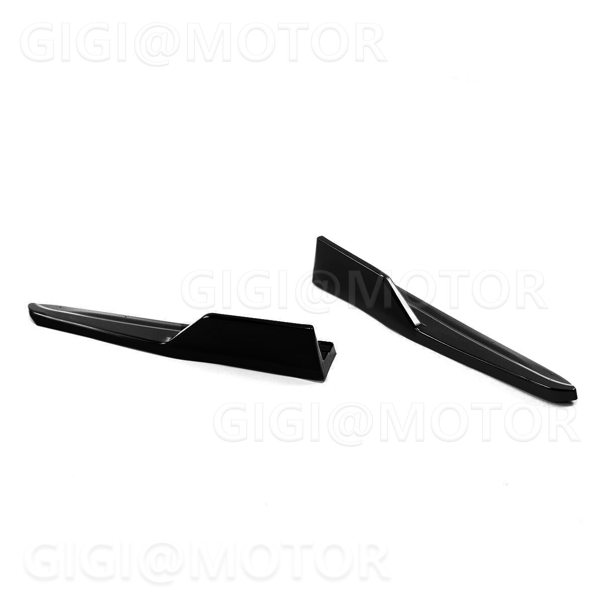 For Toyota Camry SE XSE 18-2025 TRD Style Gloss Rear Side Splitter Aprons Spats