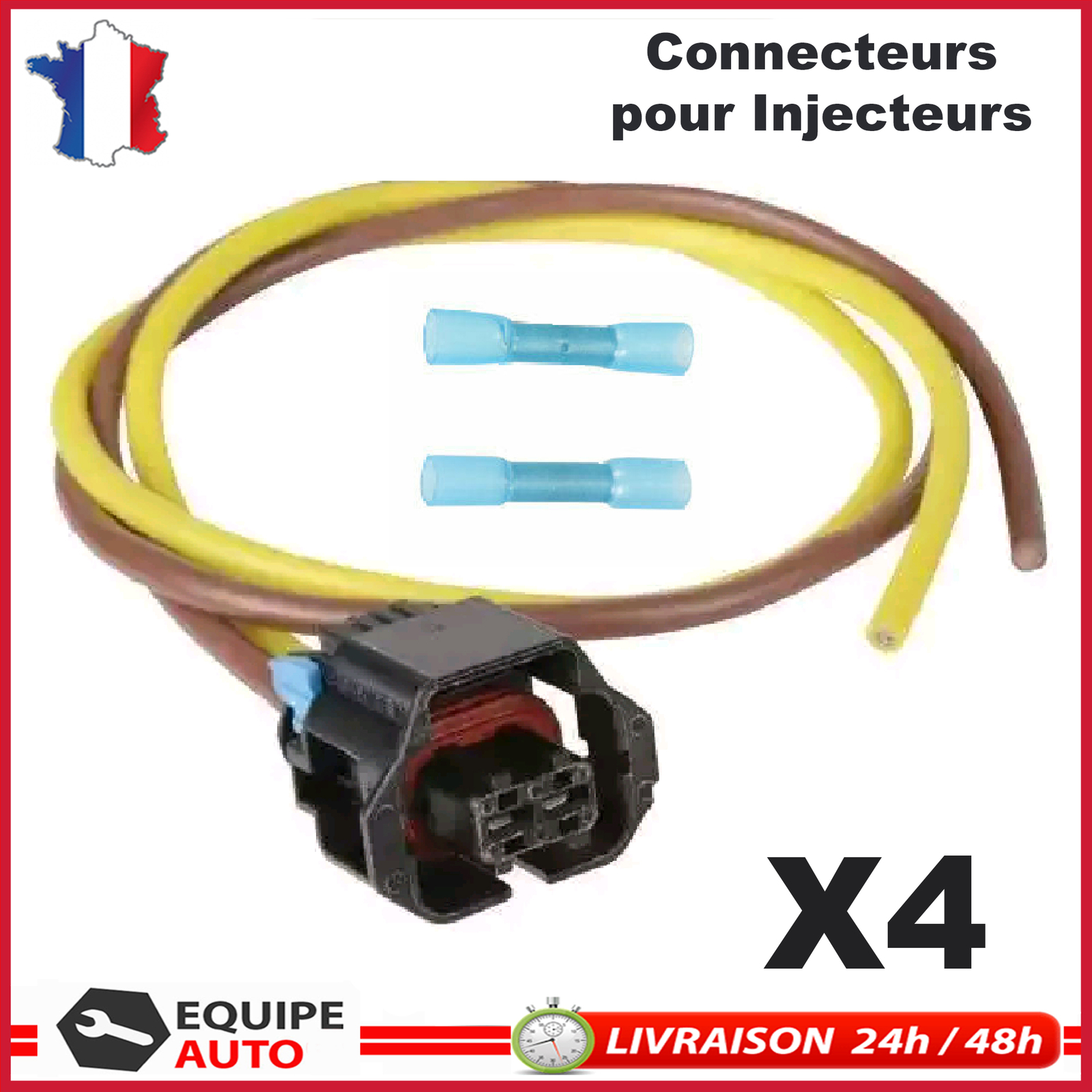 Cablage injecteur Fiat Ducato pour réparer les ratés moteur