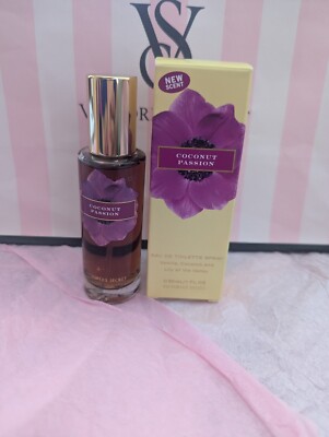 Coconut Passion EDT By Victoria's Secret 1.0 FL. oz/30 ml (New In Box) Vintage 