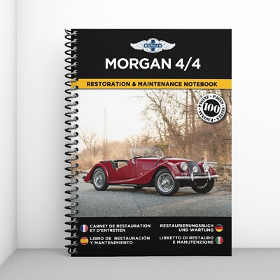 MORGAN 4/4 : Restaurierungsnotizbuch & Wartung - KOSTENLOS VERSAND MIT HERMES !