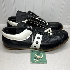 Vintage Spot Bilt Cleats Shoes Kangaroo Leather Football Soccer Sz 7 EE New NOS