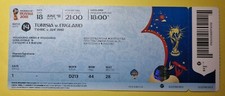 FIFA World Cup 2018 Match 14 England Tunisia Ticket (Mint Perfect Condition)
