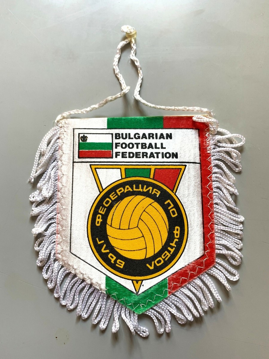 Fanion Vintage Bulgarie - Banderin / Pennant De Football - Sélection Nationale