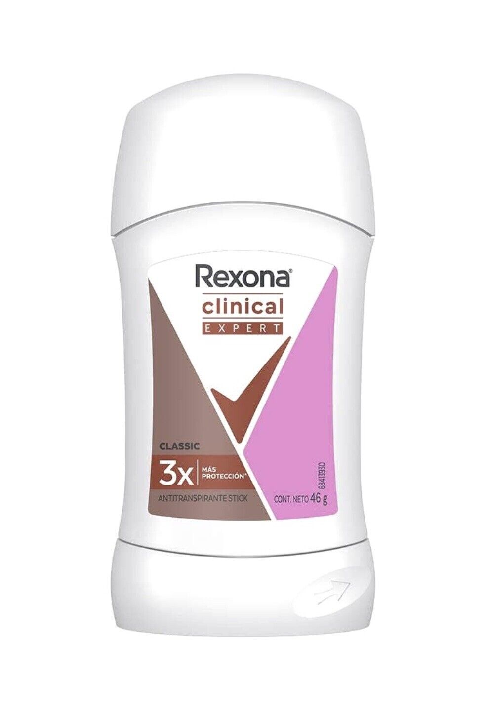 Desodorante Antitranspirante Rexona Clinical Classic Women Stick