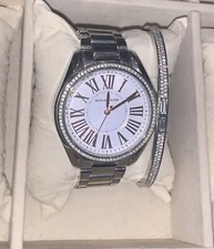 Michael Kors MK2641A All Stainless Steel Rose Gold Number Women’s Ladies Watch