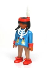 Playmobil Figure Western Indian Woman Mother Necklace Moccasins Headband 3871