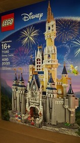 HTF LEGO Disney Cinderella's Castle 71040 The  Magic Kingdom New Sealed Limited 