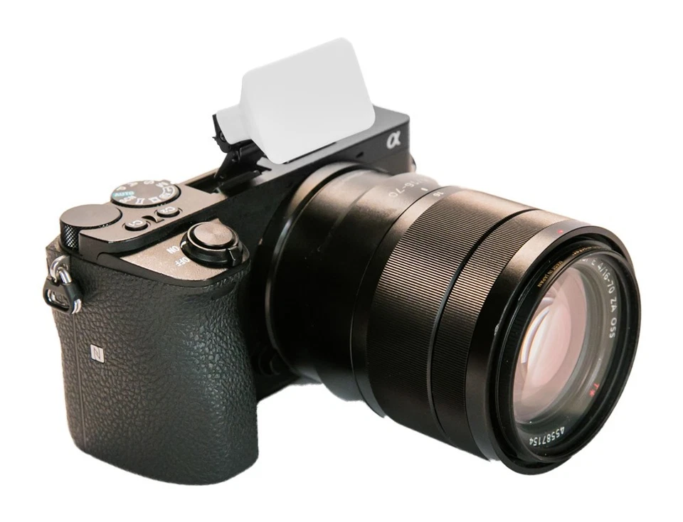 3D Flex Flash The NEST MiCRO Pop-up Flash Diffuser Sony Alpha a6000 a6300 a6500 - Image 3 of 4