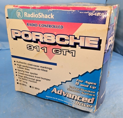 Radio Shack 1996 Radio Controlled Porsche 911 GT1 Mobile 1 Tested & Working. - Picture 9 of 10