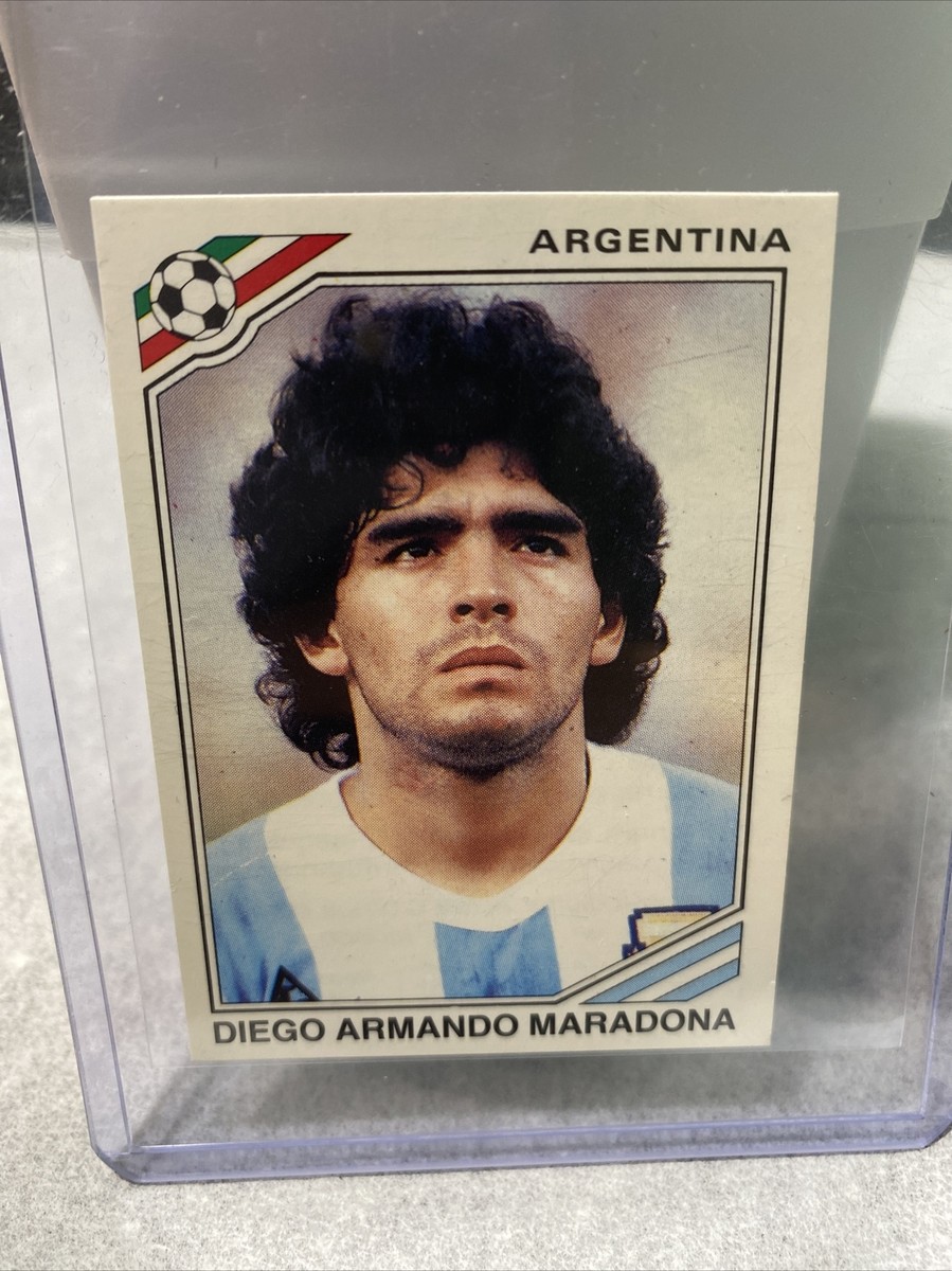 Sticker Panini Diego Maradona Coupe Du Monde 1986 🇦🇷 #84 - Collection FIFA Mexico 86